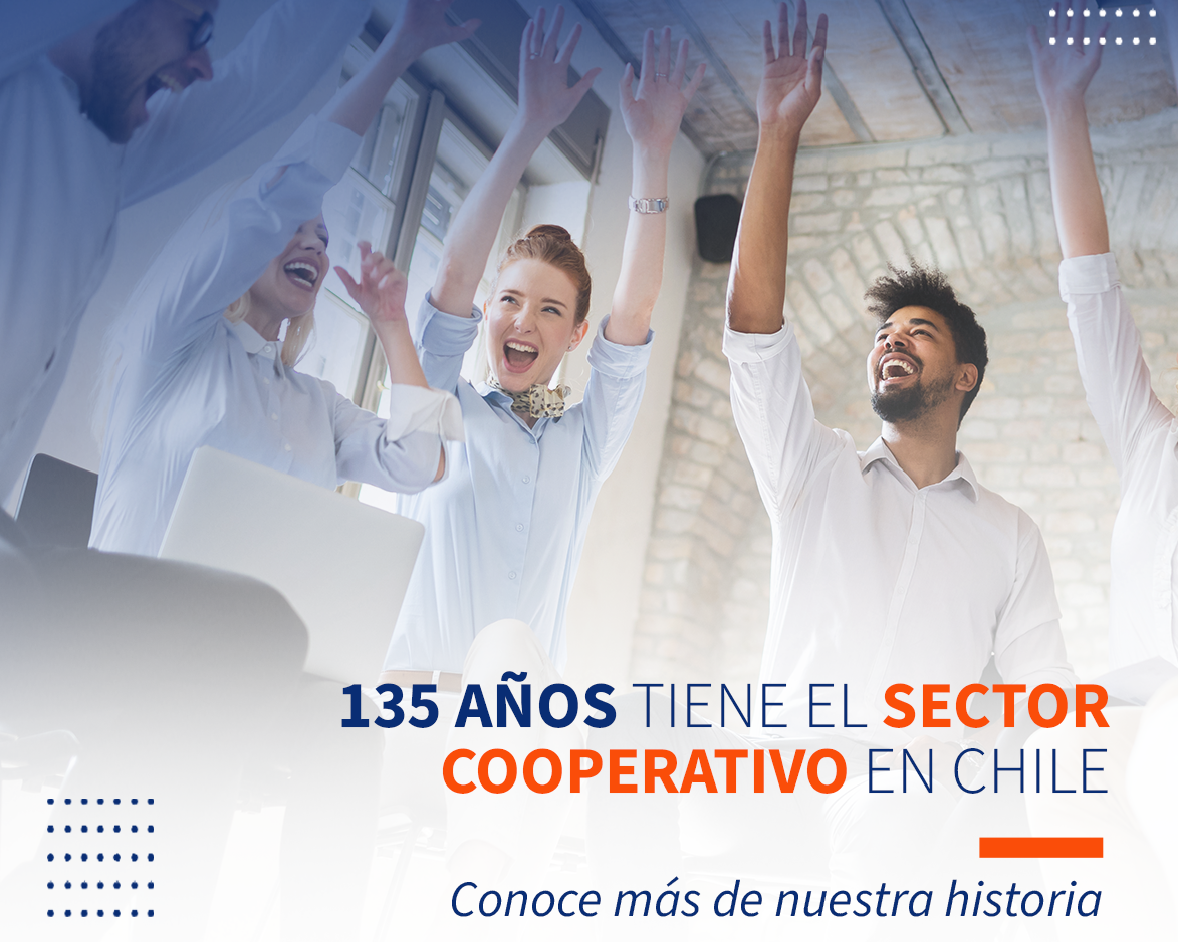 135 años tiene el sector cooperativo en Chile. Conoce más de nuestra historia